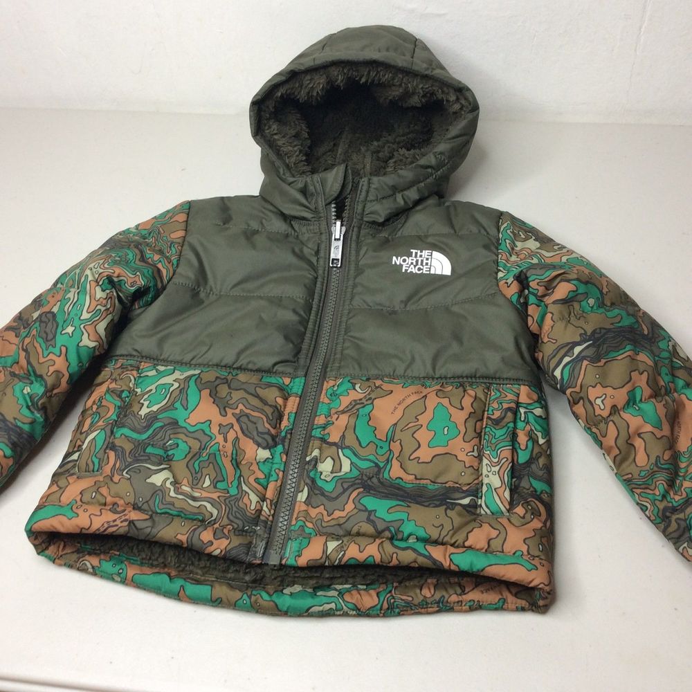 The North Face Kid's Reversible Mount Chimbo Full-Zipper Jacket Size 2T